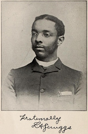 This photograph is of Lawson Andrew Scruggs, one of the first three black doctors licensed by the State of North Carolina.