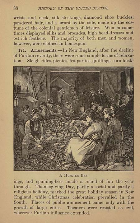 Page 88 of the History of the United States published in 1888.  A link to the cite is provided by clicking on the image.