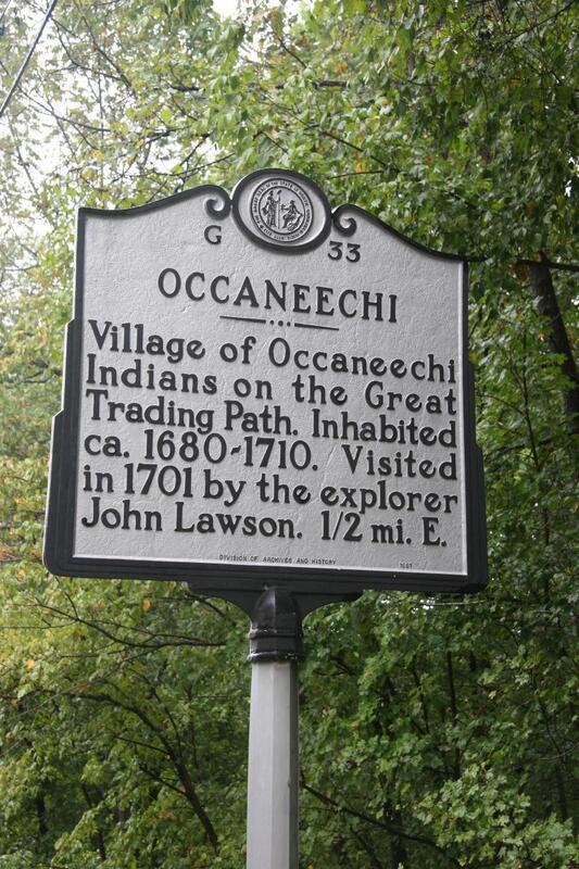 An article about the Occaneechi Tribe in North Carolina