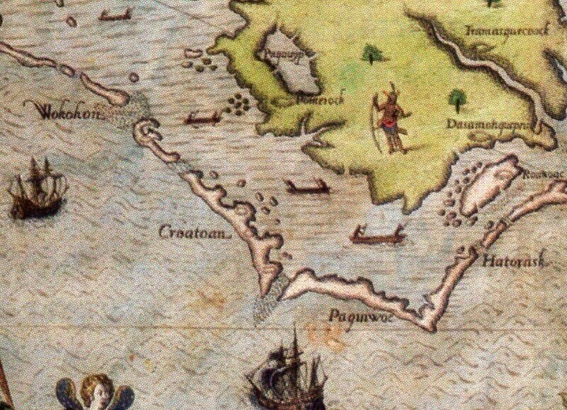 An article about the Croatoan tribe in North Carolina