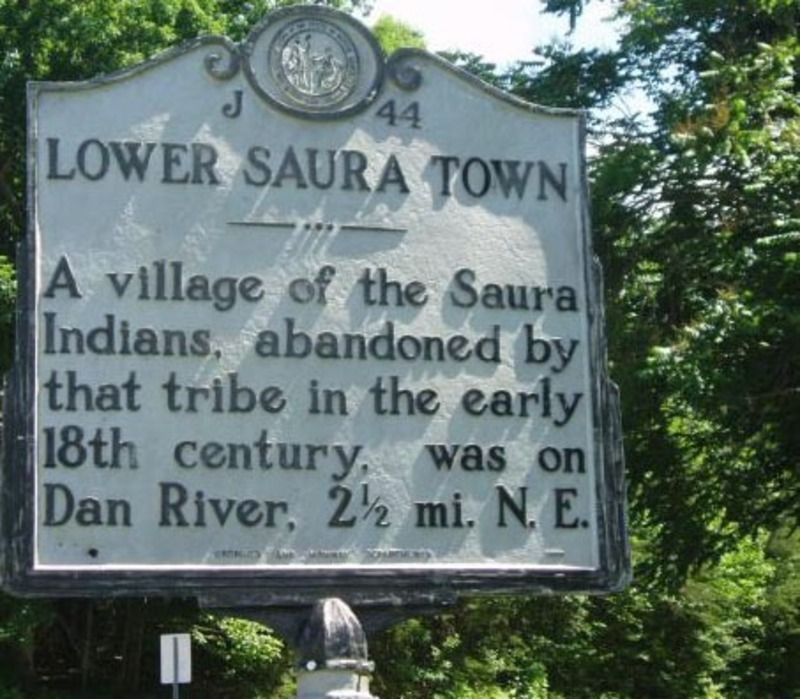 An article about the Saura tribe in North Carolina