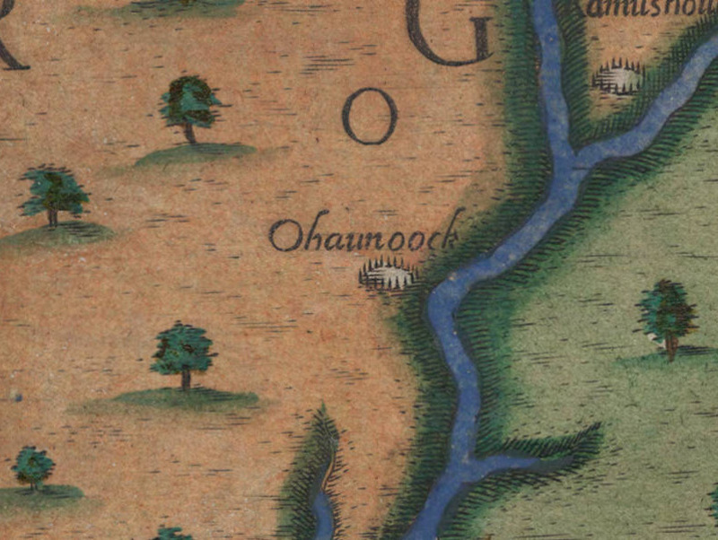 An article about Menatonon, tribal leader of the Chowanoc Indians