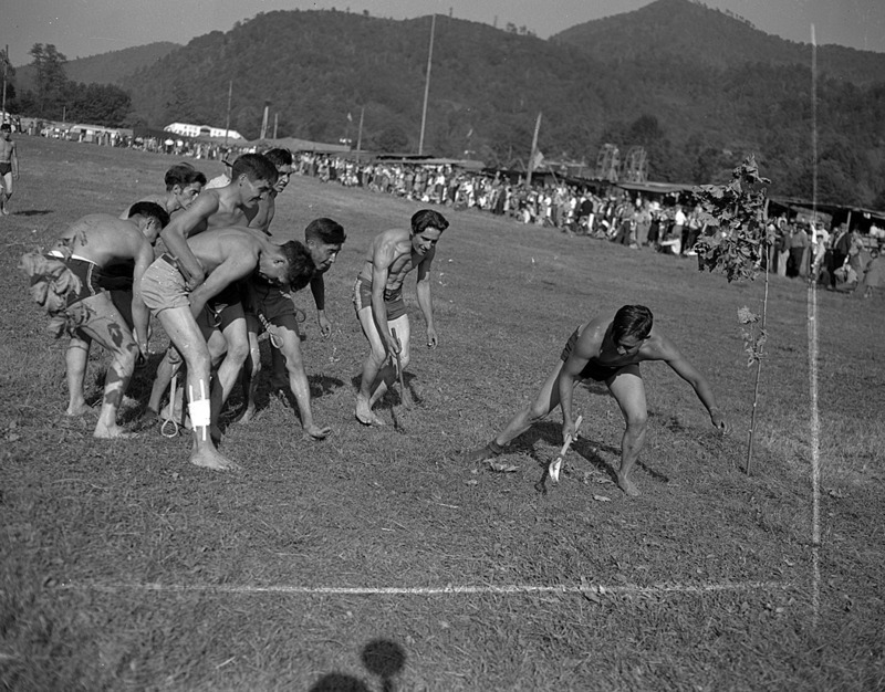 Cherokee stickball game
