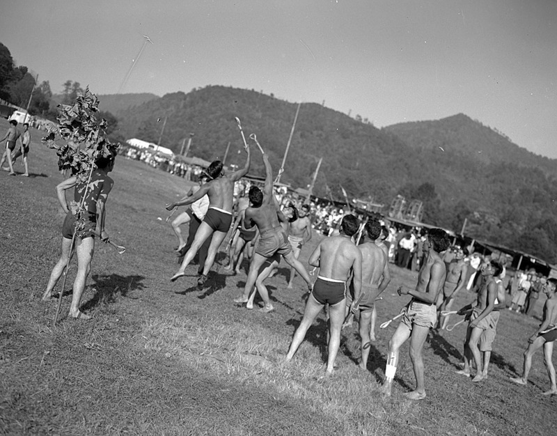 Cherokee stickball game