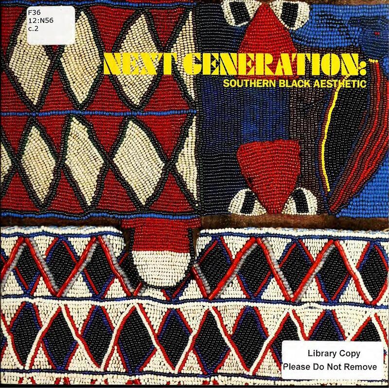 Catalog of an exhibition held at Southeastern Center for Contemporary Art in Winston-Salem, 1990.