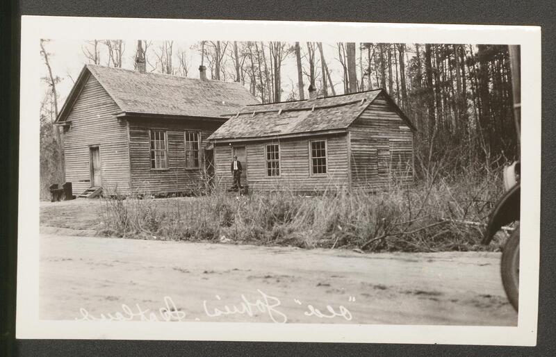 Photograph: the "Old" Johns, Scotland County Schoolhouse.