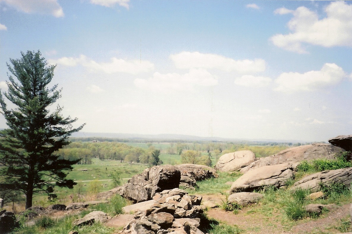 view from Little Round Top