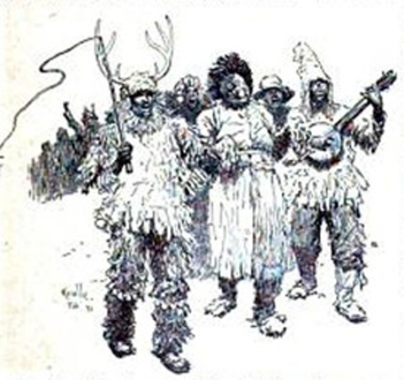 Article about the Christmas celebration of Jonkonnu that was observed by many enslaved people