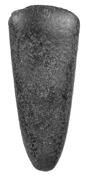 Polished stone axe from Halifax County, North Carolina, ca. AD 1000