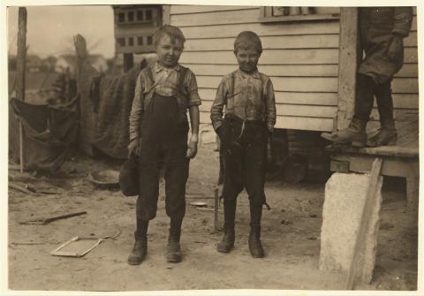 Charlie and Ollie Allen, child laborers