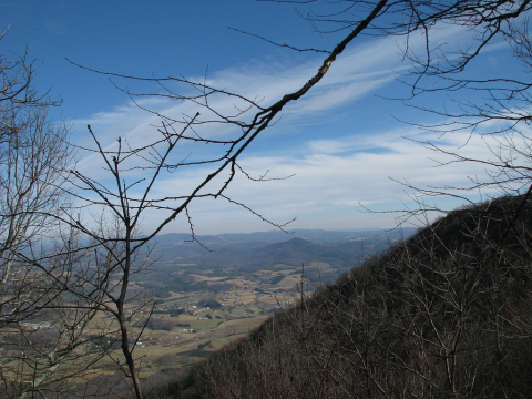View of Jefferson, North Carolina
