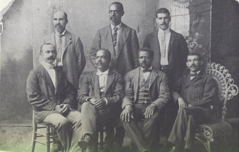 Some of the Founders of Mechanics & Farmers Bank