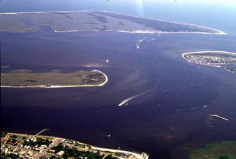 Bald Head Island and the Cape Fear River Inlet