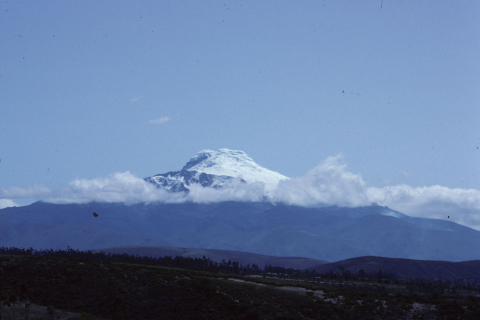 Mount Cayambe in Ecuador