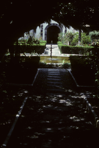 Courtyard in Latacunga, Ecuador  