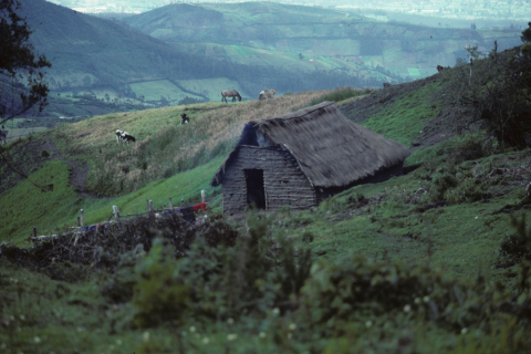 Shepherd's hut near Otavalo, Ecuador