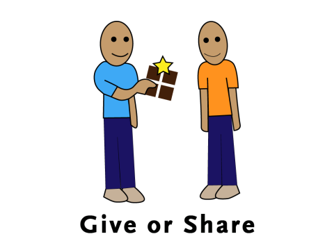 Picture symbol: Share