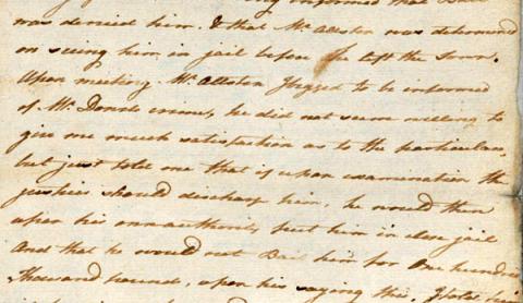 Letter from Robert Rowan to Richard Caswell, September 18, 1777