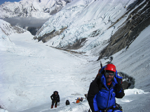 On the Lhotse Face 