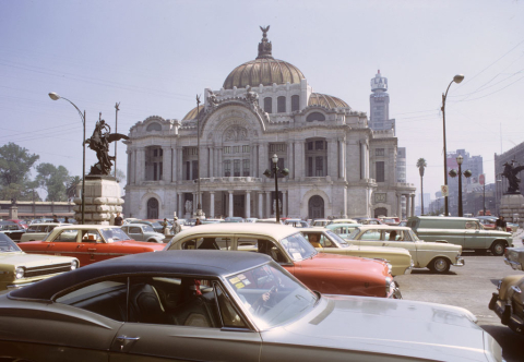 Palace of Fine Arts in Mexico City