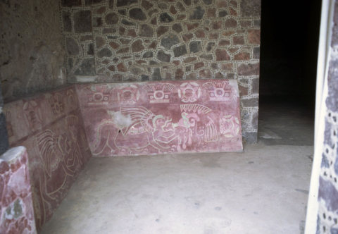 Glyphs in Teotehuacan, Mexico