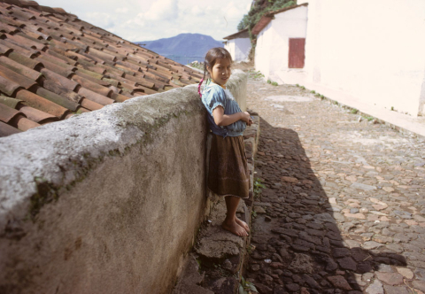 Indian girl on Janitzio Island