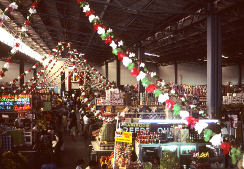 Indoor market in Irapuato, Mexico