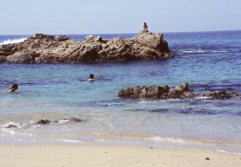 Rocky coast at Puerto Vallarta, Mexico