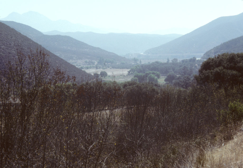 Valley south of Ensenada, Mexico
