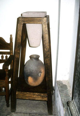 Water filter in Diego Riveira's house