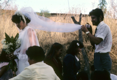 Wedding ceremony in Guanajuato, Mexico