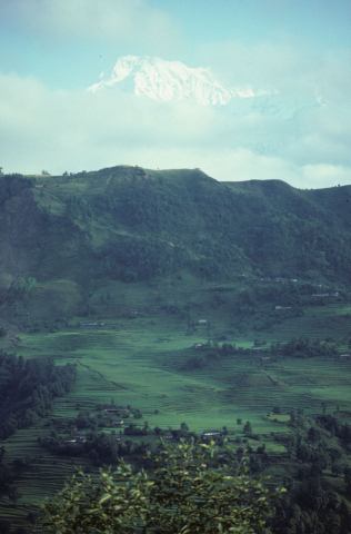 Dhaulagiri Mountain seen from Naudanda, Nepal