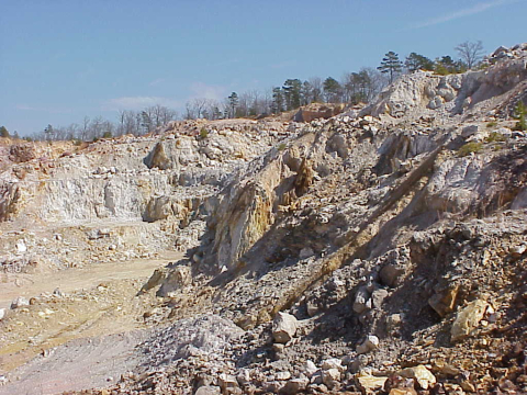 Secondary and primary Piedmont clays