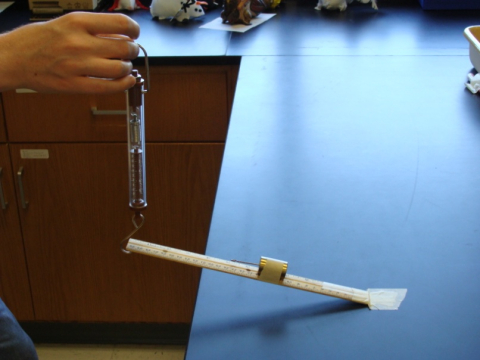 Second-class lever station