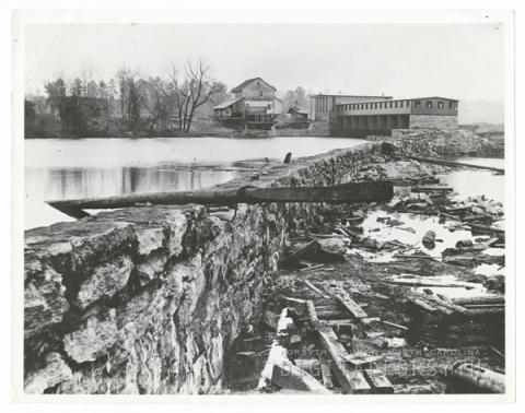 Idol’s Dam and Power Plant on the Yadkin River